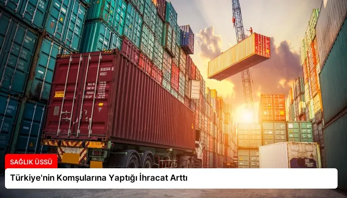 Türkiye’nin Komşularına Yaptığı İhracat Arttı