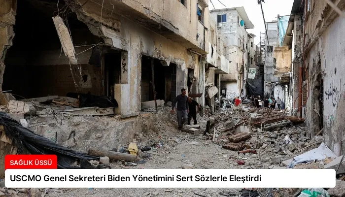 USCMO Genel Sekreteri Biden Yönetimini Sert Sözlerle Eleştirdi