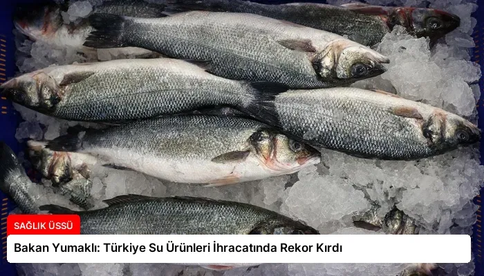 Bakan Yumaklı: Türkiye Su Ürünleri İhracatında Rekor Kırdı