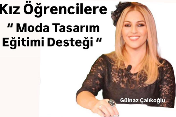 Gülnaz Çalıkoğlu’ndan Adıyaman’da Kız Öğrencilere “ Temel Moda Tasarım” Eğitimi Desteği