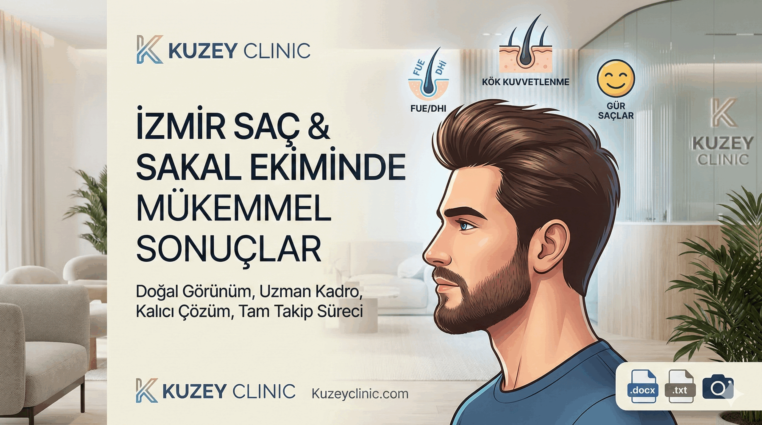 Kuzey Clinic: Profesyonel Yaklaşımla İzmir Saç Ekimi ve Klinik Seçimi