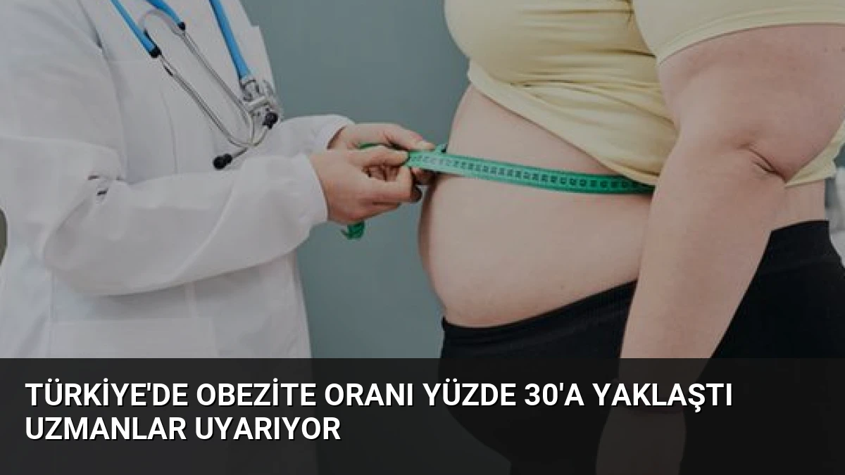 Türkiye’de Obezite Oranı Yüzde 30’a Yaklaştı Uzmanlar Uyarıyor