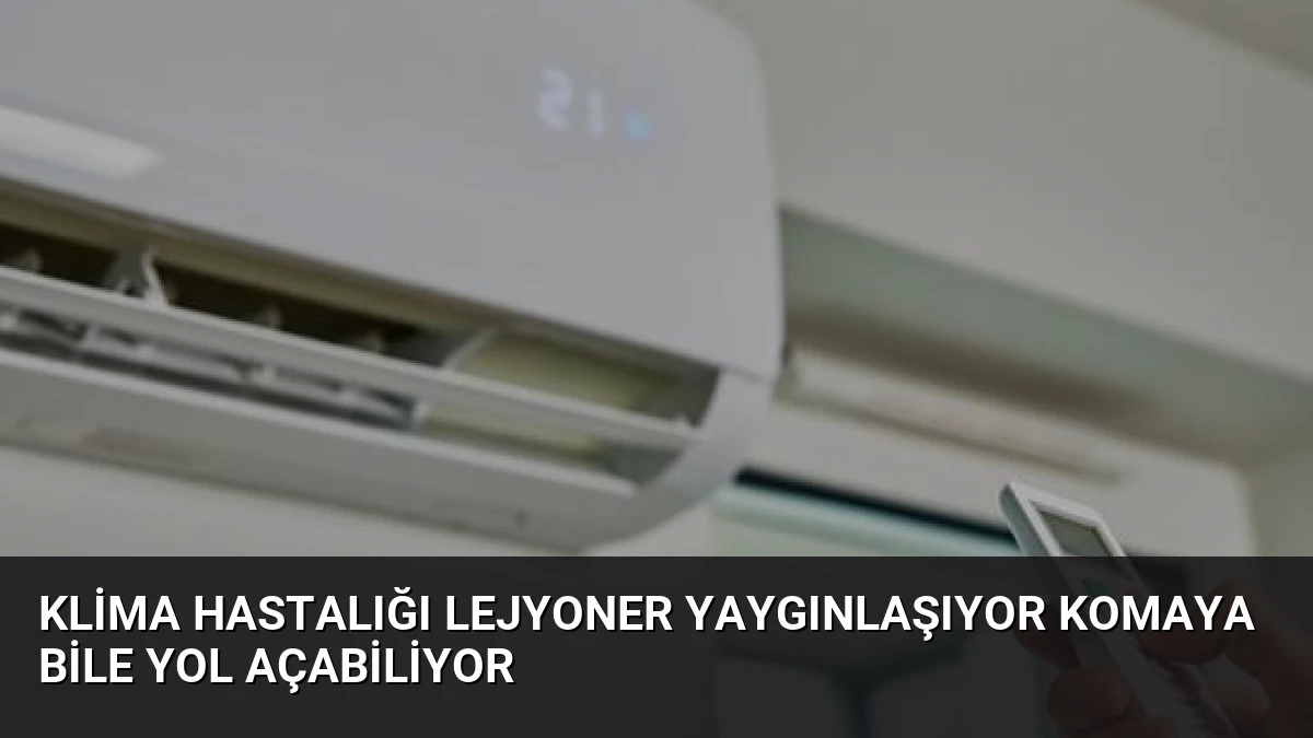 Klima Hastalığı Lejyoner Yaygınlaşıyor Komaya Bile Yol Açabiliyor