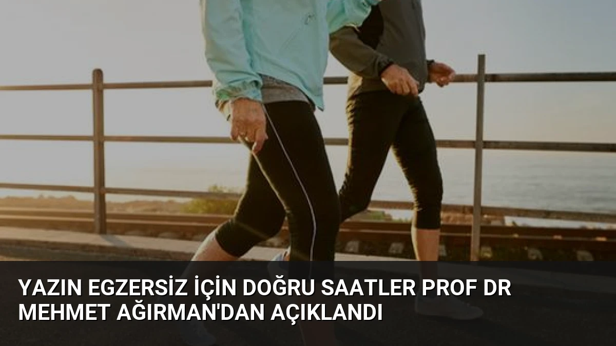 Yazın Egzersiz İçin Doğru Saatler Prof Dr Mehmet Ağırman’dan Açıklandı