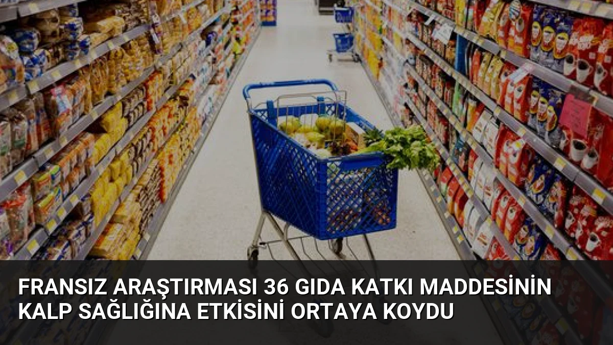 Fransız Araştırması 36 Gıda Katkı Maddesinin Kalp Sağlığına Etkisini Ortaya Koydu
