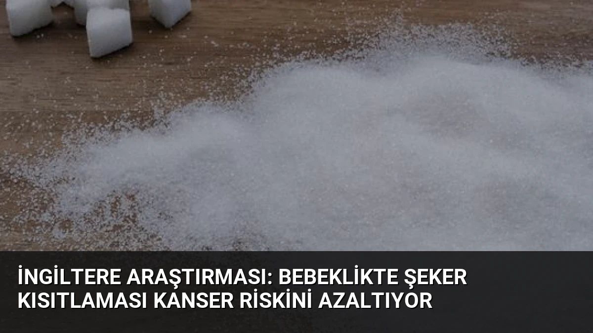 İngiltere Araştırması: Bebeklikte Şeker Kısıtlaması Kanser Riskini Azaltıyor