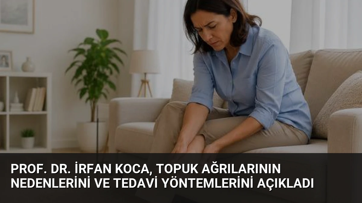 Prof. Dr. İrfan Koca, Topuk Ağrılarının Nedenlerini ve Tedavi Yöntemlerini Açıkladı