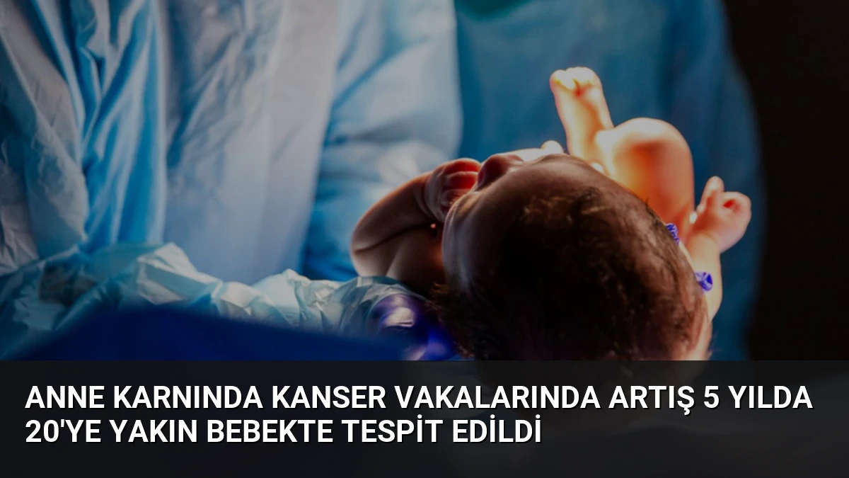 Anne Karnında Kanser Vakalarında Artış 5 Yılda 20’ye Yakın Bebekte Tespit Edildi