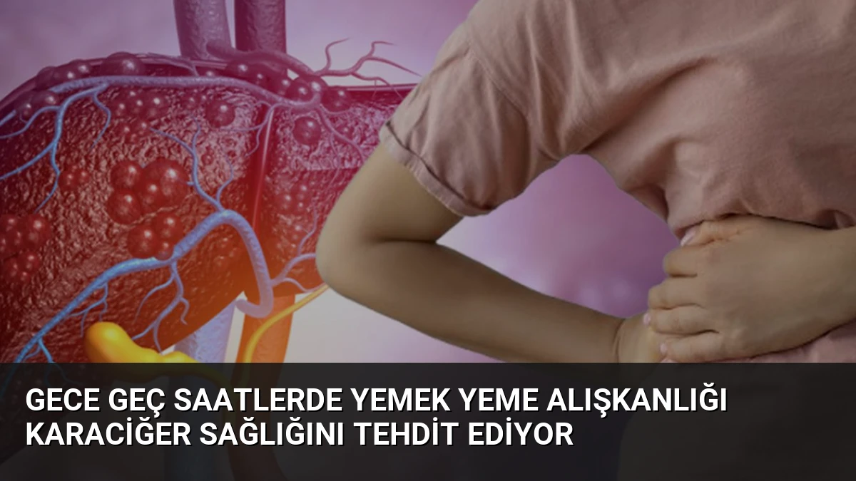Gece Geç Saatlerde Yemek Yeme Alışkanlığı Karaciğer Sağlığını Tehdit Ediyor