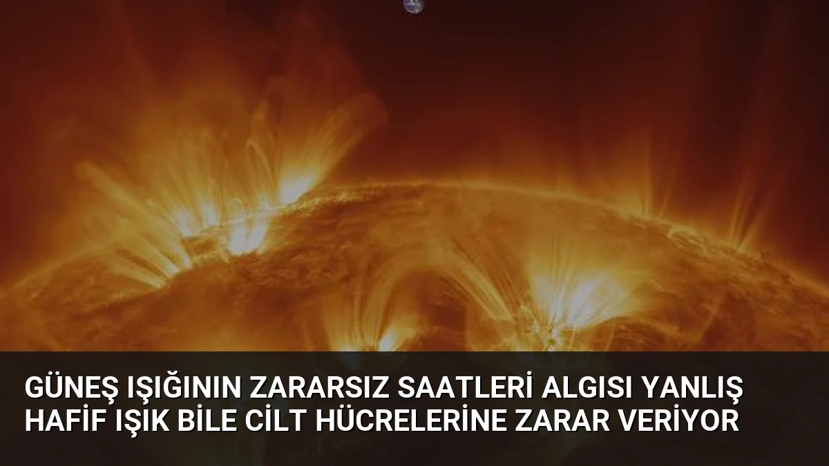 Güneş Işığının Zararsız Saatleri Algısı Yanlış Hafif Işık Bile Cilt Hücrelerine Zarar Veriyor