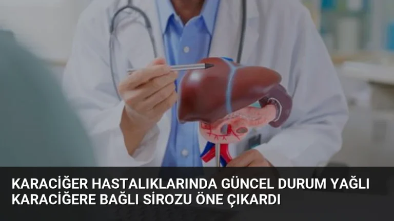 Karaciğer Hastalıklarında Güncel Durum Yağlı Karaciğere Bağlı Sirozu Öne Çıkardı