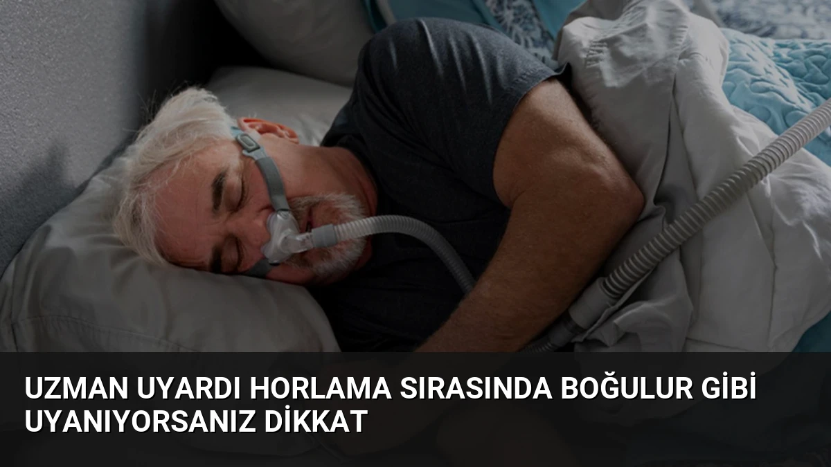 Uzman Uyardı Horlama Sırasında Boğulur Gibi Uyanıyorsanız Dikkat